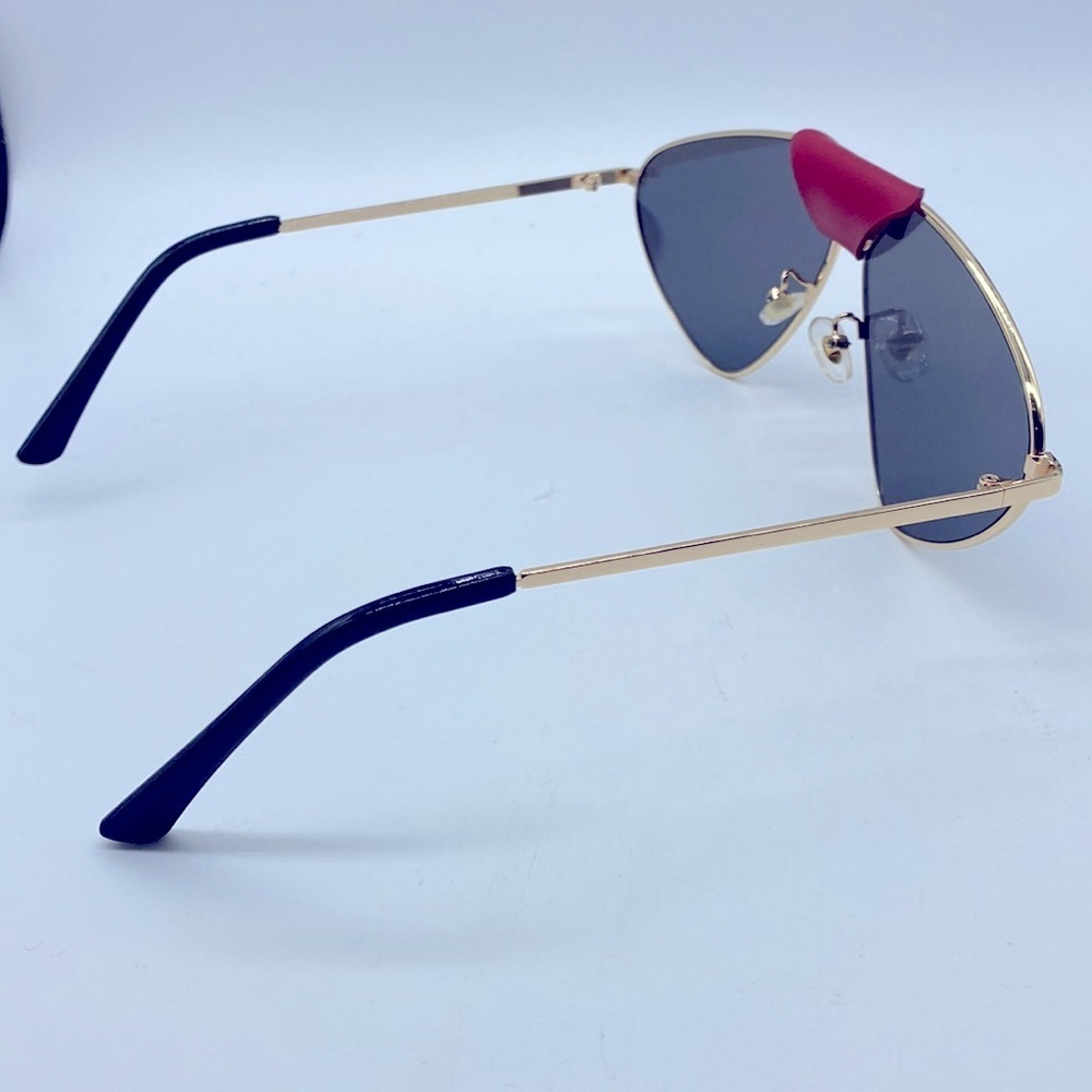 Sunglasses Gold & Red - Picture 2 of 3